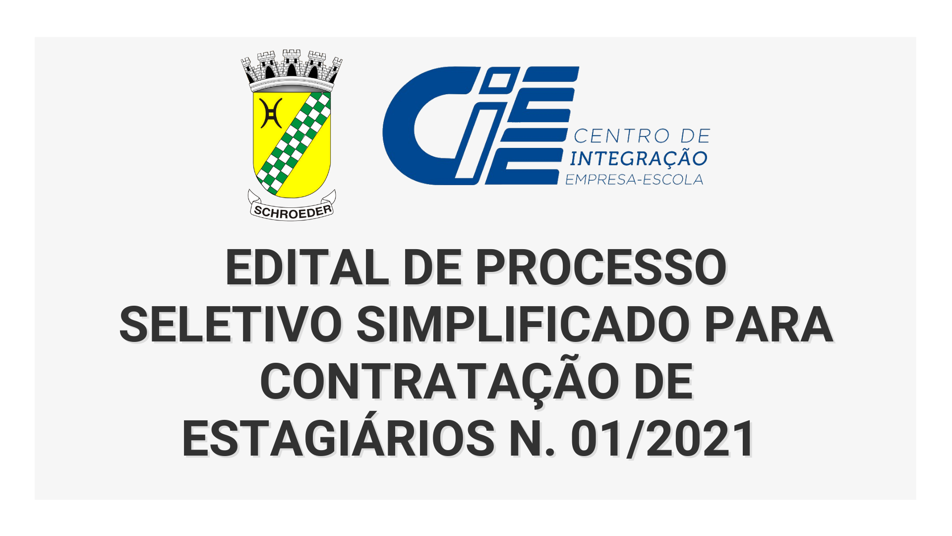 Processo Seletivo Prefeitura de Schroeder SC: Edital 2019 e Inscrições