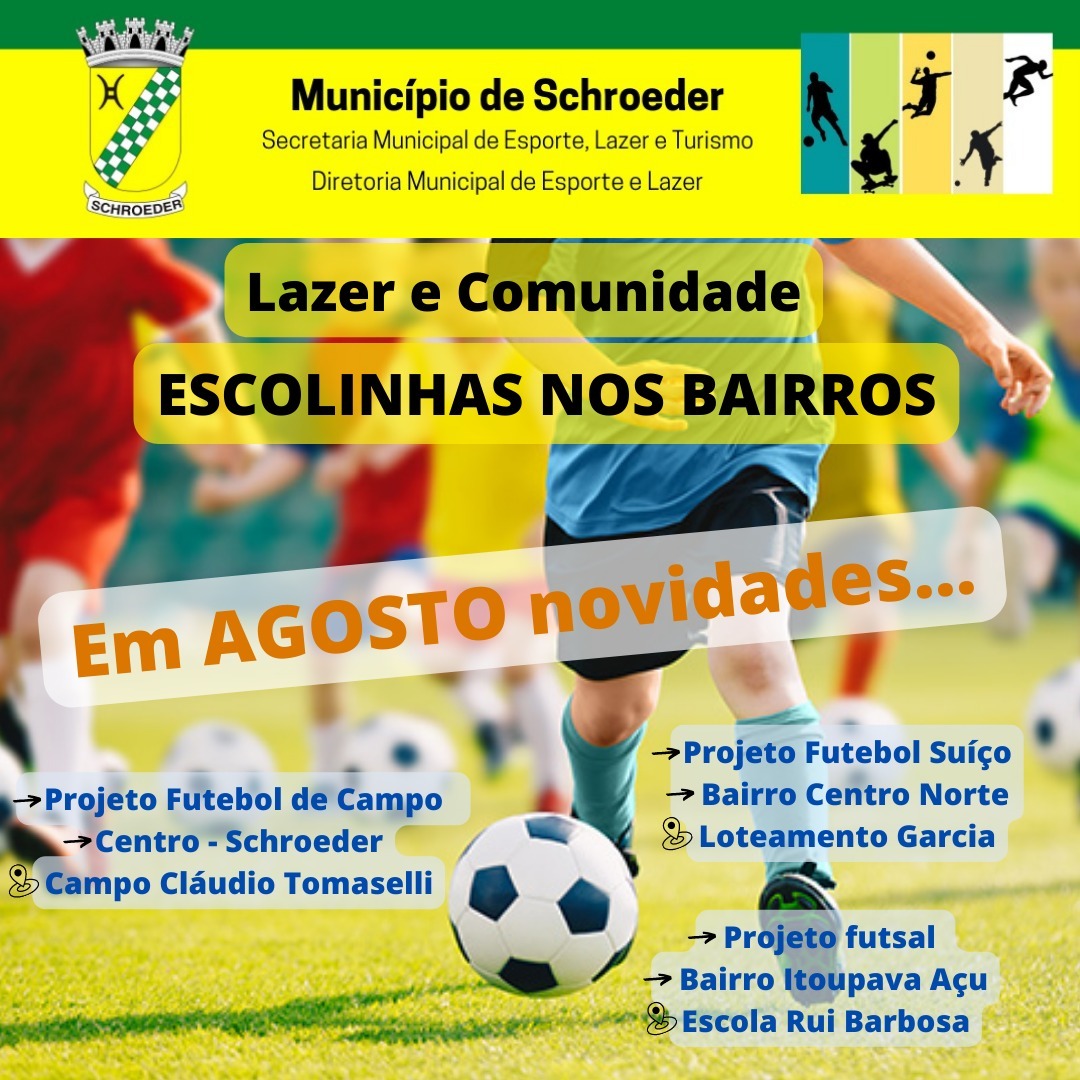 Programa Clube Escola, Secretaria Municipal de Esportes e Lazer
