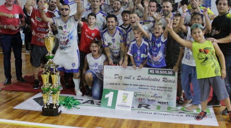 Em 2022, o Loes, de Blumenau, venceu a EF Futsal, de Schroeder, por 5 a 2 e levantou a taça de campeão.